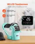 Automatinis terminis presas kepuraitėms, 350 W, žalias - Image 4