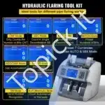 Banknotų skaičiavimo aparatas su nominalų atpažinimu, mišrių kupiūrų skaičiuoklis - Image 6