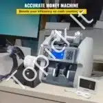 Banknotų skaičiavimo aparatas su nominalų atpažinimu, mišrių kupiūrų skaičiuoklis - Image 8