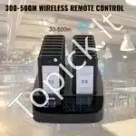 Belaidis restorano kvietimų signalas su 16 klientų kvietimo įrenginiais | Vibracija & LED indikatorius | 500 m diapazonas - Image 3