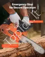 Benzininis grandininis pjūklas, 25 cm, 25 cm³, 1,02 AG - Image 5