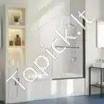 Berėmė dušo sienelė voniai, 86.4x139.7 cm - Image 8