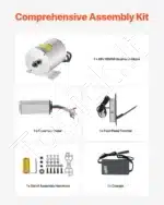 Bešepetėlinis 1800W 48V nuolatinės srovės variklio rinkinys su valdikliu – 4500 aps./min - Image 5