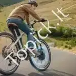 Bešepetėlis 1000 W 48V elektrinio dviračio konversijos rinkinys – 26" priekinis ratas, 420 aps./min, 650 mm - Image 2