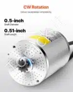 Bešepetėlis 3000 W 60 V variklis su valdikliu – 4800 aps./min, 5,5 N·m - Image 7