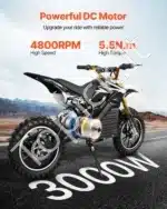 Bešepetėlis 3000 W 60 V variklis su valdikliu – 4800 aps./min, 5,5 N·m - Image 8