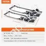 Betono lyginimo antkeliai, 71.1x20.3 cm - Image 6