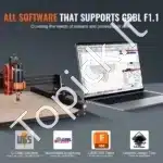 CNC frezavimo-graviravimo staklės, 300 W, 3 ašys - Image 5