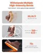 Darbo batai su plienine nosele, rudi, dydis 41 - Image 5