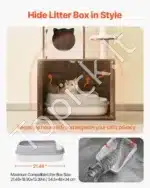 Daugiafunkcis kačių draskyklės medis – 575 × 500 × 1380 mm - Image 5