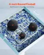 Dekoratyviniai keramikiniai akmenys ugniakurui, 12 vnt., 10,2 cm - Image 2