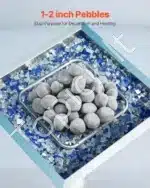 Dekoratyviniai keramikiniai akmenys ugniakurui, 48 vnt., 2,5-5 cm - Image 2