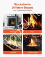 Dekoratyviniai lavos akmenys ugniakurui, 2 cm - Image 6