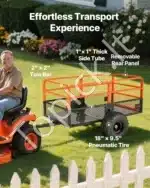 Didelės talpos sodo priekaba-karutis, 800 kg - Image 3