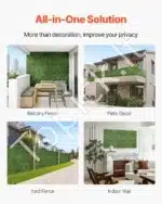 Dirbtinė augalų siena – 3 x 1 m, 45 mm storio - Image 5