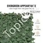 Dirbtinė gebenės gyvatvorė 401×150 cm – itin plati privatumo ir dekoro sienelė sodui, kiemui ar balkonui - Image 2