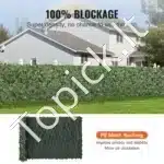 Dirbtinė gebenės gyvatvorė 401×150 cm – itin plati privatumo ir dekoro sienelė sodui, kiemui ar balkonui - Image 3