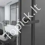 Durų rankena be užrakto, 6 vnt., juoda, 35-45 mm - Image 7