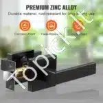 Durų rankena be užrakto, juoda, 35-45 mm - Image 4