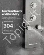 Dušo panelė, 6 funkcijos 1345x200x460 mm - Image 6