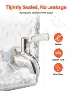 Dviejų talpų gėrimų dozatorius 2×5,5 l - Image 3