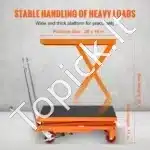 Dvigubas Mobilus Žirklinis Keltuvas , 70x45 cm, 150 kg - Image 2