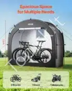 Dviračių laikymo palapinė-sandėliukas, 195 x 81 x 173 cm - Image 2
