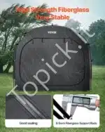 Dviračių laikymo palapinė-sandėliukas, 203 x 122 x 169 cm - Image 4