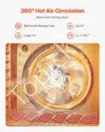 Džiovyklė maisto produktams su 10 padėklų 1KW - Image 2