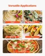 Elektrinė automatinė mašina tortilijoms ir blynams, 14 cm, 1400 vnt/val - Image 6