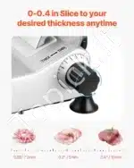 Elektrinė mėsos pjaustyklė 180 W - Image 3