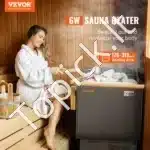 Elektrinė pirties krosnelė 6 kW su skaitmeniniu valdikliu - Image 2