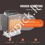 Elektrinė pirties krosnelė 6 kW su skaitmeniniu valdikliu - Image 3