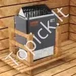 Elektrinė pirties krosnelė su išoriniu valdikliu, 9 kW - Image 6