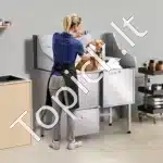 Elektrinė šunų vonia su dešinės pusės durimis – 1275 mm x 795 mm x 1435 mm - Image 8