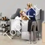 Elektrinė šunų vonia su kairėmis durimis – 1275 mm x 795 mm x 1435 mm - Image 8