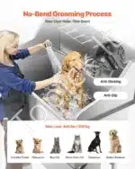 Elektrinė šunų vonia su kairėmis durimis – 1275 mm x 795 mm x 1435 mm - Image 4