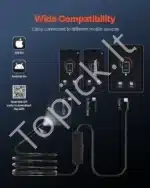 Endoskopinė inspektavimo kamera, 1920p HD / 3 m - Image 4