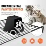 Erdvus keturių aukštų kačių voljeras – 900 × 600 × 1330 mm - Image 3