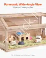 Erdvus medinis narvelis smulkiems graužikams (101,6 × 50,8 × 50,8 cm) - Image 5