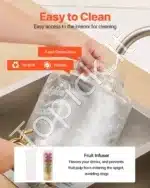 Gėrimų stiklainiai su kraneliu 2×8 l - Image 6