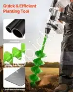 Grąžtas dirvožemiui ir gruntui, 120 x 790 mm - Image 2