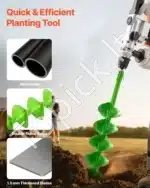 Grąžtas dirvožemiui ir gruntui, 150 x 800 mm - Image 2