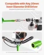 Grąžtas dirvožemiui ir gruntui, 150 x 800 mm - Image 4