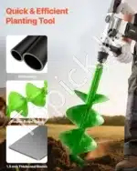 Grąžtas dirvožemiui ir gruntui, 200 x 790 mm - Image 2