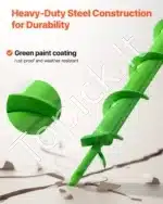 Grąžtas dirvožemiui ir gruntui, 40 x 790 mm - Image 3