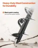 Grąžtas dirvožemiui ir gruntui, 80 x 290 mm - Image 3