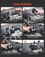 Greito Keitimo Įrankių Laikiklis  Tekinimo Staklėms 152.4-305 mm  - Image 6