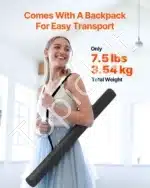 Guminė grindų danga, PVC kilimėlis, sporto salės kilimėlis, jogos kilimėlis, 200 x 100 cm (2000 x 1000 x 1,5 mm) - Image 3