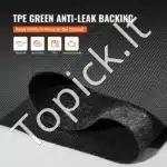 Guminė grindų danga, garažo kilimėlis, dirbtuvių danga, juoda (223,5 x 609,6 x 0,24 cm) - Image 4